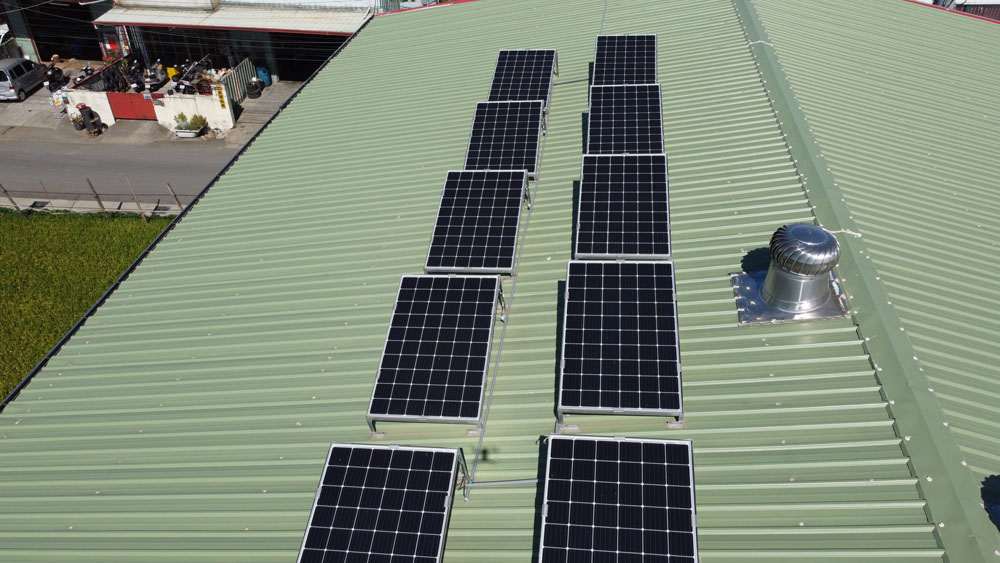 台中工廠太陽能光電
